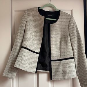 Silver black label blazer